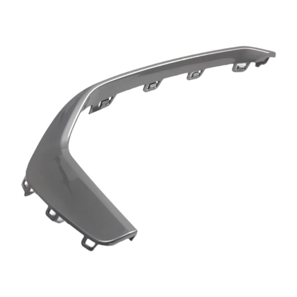 4K0807967A Deflector de aire del alerón inferior del borde delantero izquierdo Reparación de coche ligero Gris plateado