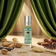 Choco Musk Pistachio Perfume Oil CPO 6ml (0.2 oz) by Al Rehab & Pink Blush Shams Al Emarat Khususi Roll-On Perfume Oil 10ml (0.34 oz) By Ard Al Zaafaran