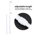 thumbnail image 1 of Qiilu Tringle de Tension à Ressort Réglable pour Douche, Tringle Extensible pour Rideau de Placard et Rail de Fenêtre, Tringle de Rideau à Tension à Ressort, 1 of 5