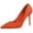 Orange, variant on AUDeals Women's Ballroom Dance Shoes, Glitter Satin Closed Toe Latin Salsa Tango Heels for Practice Performance Party and Wedding
