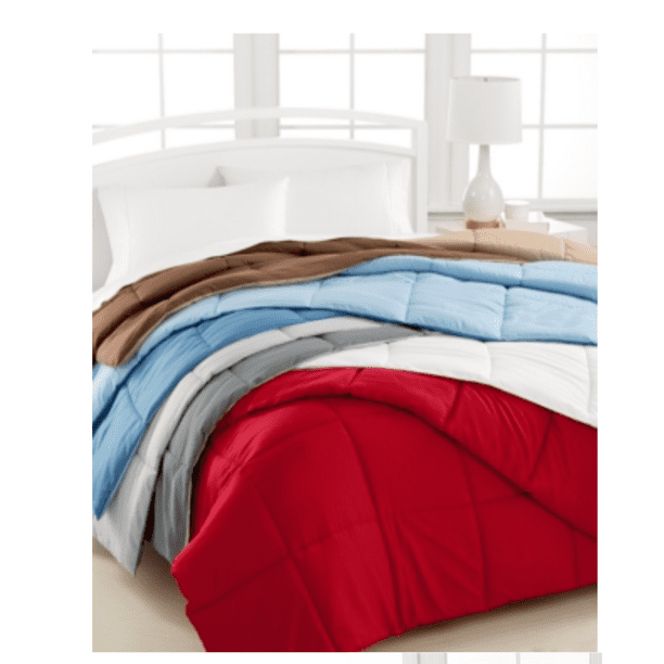 Home Design Down Alternative Reversible Comforter TWIN / TWIN XL
