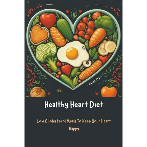Healthy Heart Diet: Low Cholesterol Meals To Keep Your Heart Happy (Paperback)