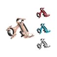 thumbnail image 4 of Aluminum Alloy 360 Degree Rotating Bicycle Handlebar Mount Phone Holder Bracket Black, 4 of 5
