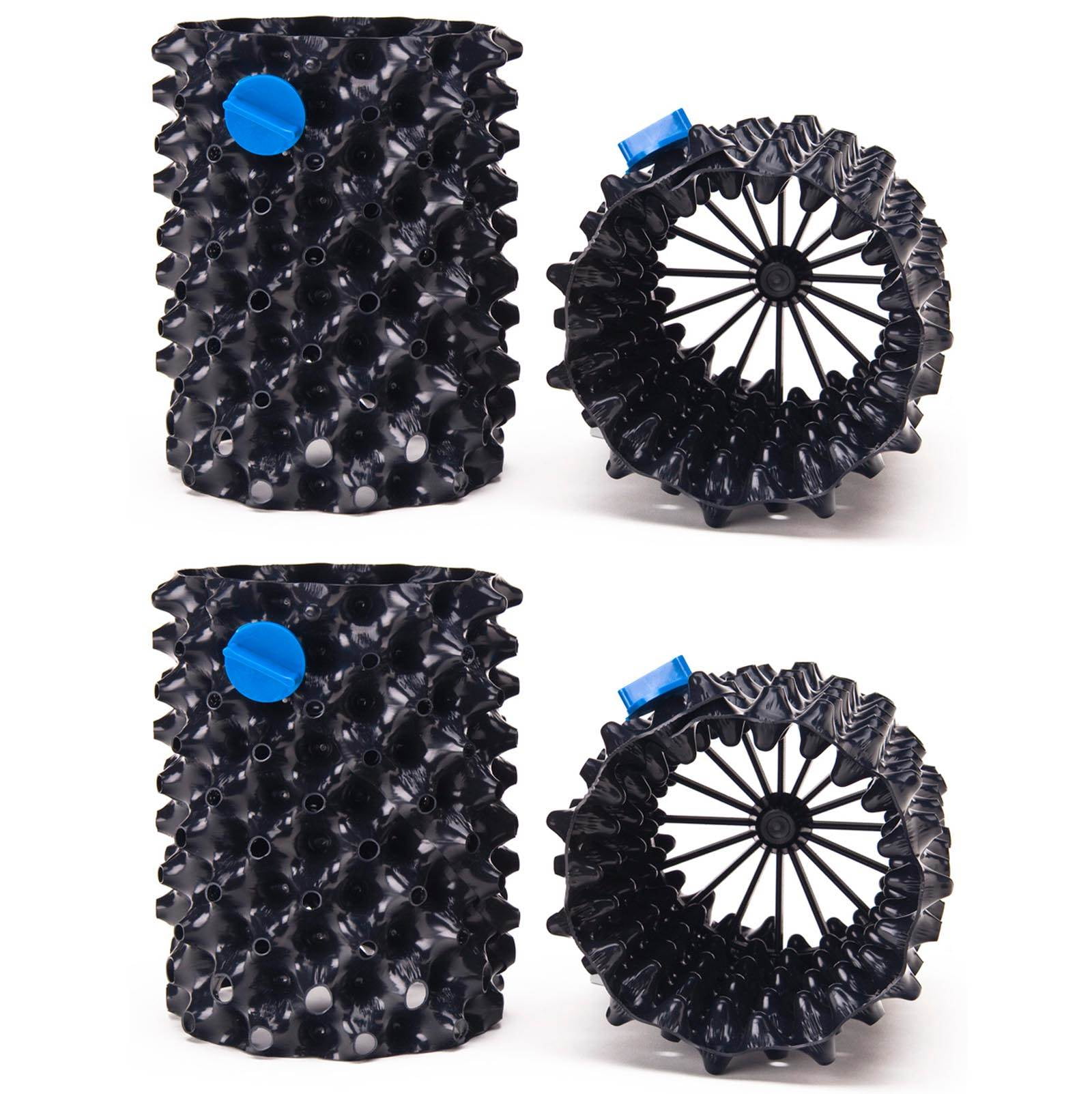 4 Pack Superoots AirPot 0.3 Gallon 1L Garden Propagation Pot Planter