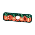 thumbnail image 4 of Estera de drenaje para grifo, grifo, protector de fregadero de cocina para baño, hogar, cocina Naranja con agujero, 4 of 9