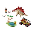 thumbnail image 3 of PLAYMOBIL Explorer Vehicle with Stegosaurus Building Set, 3 of 9