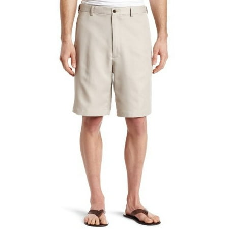 Haggar Men's Cool 18 Classic Fit Expandable Waist Short, Elevated ...