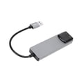 thumbnail image 1 of 7.1 USB Surround Sound Card with SPDIF Digital Sound High Resolution Music External Sound Card for Laptop PC Silver, 1 of 7
