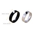 thumbnail image 2 of 2pcs Decorative Couple Rings Tai Chi Gossip Sign Ring Decor Finger Ornament, 2 of 7