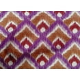 thumbnail image 4 of oneOone Cotton Poplin Fabric Argyle Style Ikat Print Sewing Fabric BTY 42 Inch Wide, 4 of 4