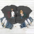 thumbnail image 3 of WILLBEST T-Shirts pour Femmes T-Shirts Graphiques Vêtements d'Été Manches Courtes, 3 of 4