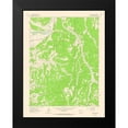 thumbnail image 2 of USGS 19x24 Black Modern Framed Museum Art Print Titled - Gillam Draw Colorado Quad - USGS 1962, 2 of 5