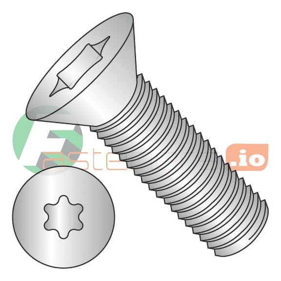 M5-0.8 x 35 mm Machine Screws / Six-Lobe (Torx) / Flat Head / 18-8 Stainless Steel / ISO14581 (Quantity: 1,250 pcs)