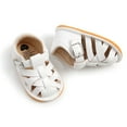 thumbnail image 6 of Zanarzt Toddler Girl Sandals Baby Girls Sandals Summer Shoes Outdoor First Walker Toddler Girls Shoes for Summer White,6, 6 of 8