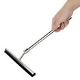 thumbnail image 3 of Extendable Handle Stainless Steel Window Glass Cleaner Wiper Bathroom Mirror Brush Shower Squeegee for Glass Door Mirror, 3 of 7