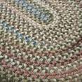 thumbnail image 5 of Colonial Mills Oval Rug New England Braid - Urban Brown 10' x 13', 5 of 5
