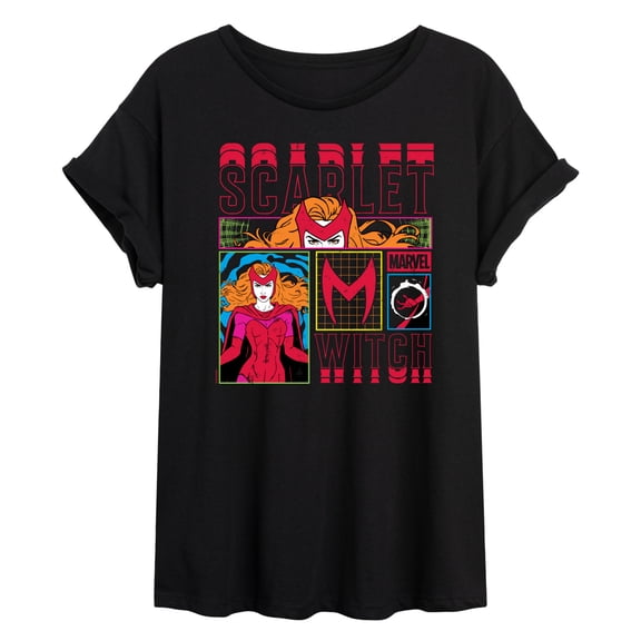 Marvel - Blacklight Scarlet Witch Women's Relaxed Fit T-Shirt
