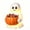 LEDGhost A, variant on WKSCLPAI Cute Halloween Ghost Candy Bowl Decor, Adorable Pink Bow Ghost Statue, Candy Dish Ghost Serving Tray Halloween Tabletop Decoration Cookie Jar for Party Supply, 4in