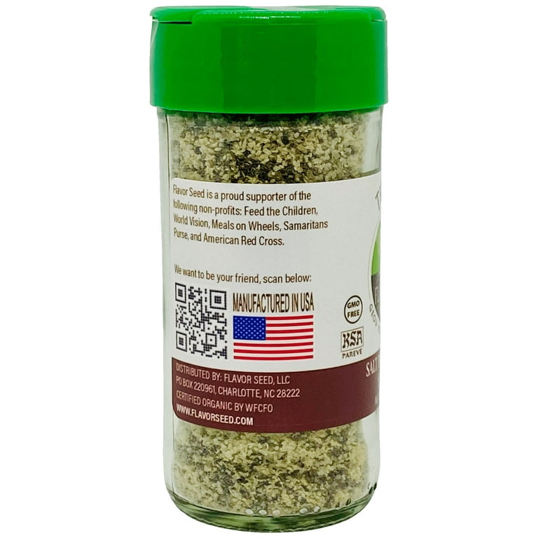 FLAVOR SEED The OG Organic Salt Pepper Garlic Seasoning