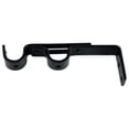 thumbnail image 3 of Versailles Double Wall Brackets for 5/8" - 3/4" rods 4.5" - 5" Projection Pair Black, 3 of 4