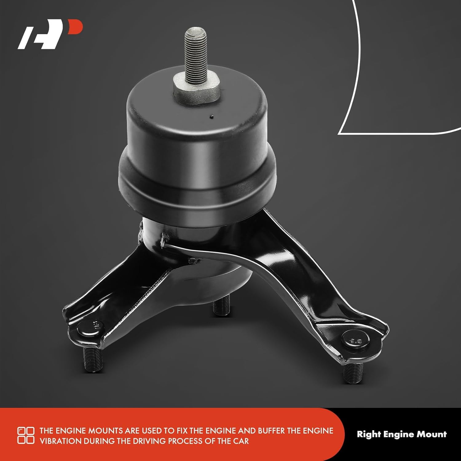 A-Premium 5PCS Engine Motor Mount Transmission Mount and Torque Strut Mount Set Compatible with Toyota Highlander 2017 2018 2019 3.5L, AWD/FWD, Replace# 123620P010, 123720H090