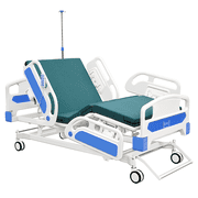 Epachois Premium 5 Function Full Electric Hospital Bed for Home and Hospital Use (with Mattress & IV Pole)