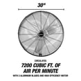 thumbnail image 3 of OEMTOOLS Ventilador oscilante de montaje en pared para exteriores, 3 of 5