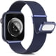 thumbnail image 1 of Correas para Apple Watch de 40 mm, 38 mm y 41 mm, correa de repuesto ajustable con doble imán para iWatch Ultra/Ultra 2, Series 9, 8, 7, 6, 5, 4, 3, 2, 1 SE, color azul, 1 of 4