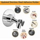 thumbnail image 2 of Stainless Steel Shower Head Holder, 350 Adjustable Adhesive Bathroom Shower Head Holder, Metal Shower Holder, Tool-Free Wall Mount,6*8cm, 2 of 5