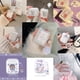 thumbnail image 3 of Funda Protectora De Auriculares Transparente De Dibujos Animados Para Airpods 1 2 3 Pro 2 Inpods 12 I12, 3 of 4