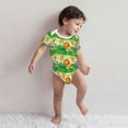thumbnail image 4 of Rocae African Animals in the Jungle for Baby Cotton Short-Sleeve Bodysuits for Unisex Onesies Bodysuit-3 Months, 4 of 7