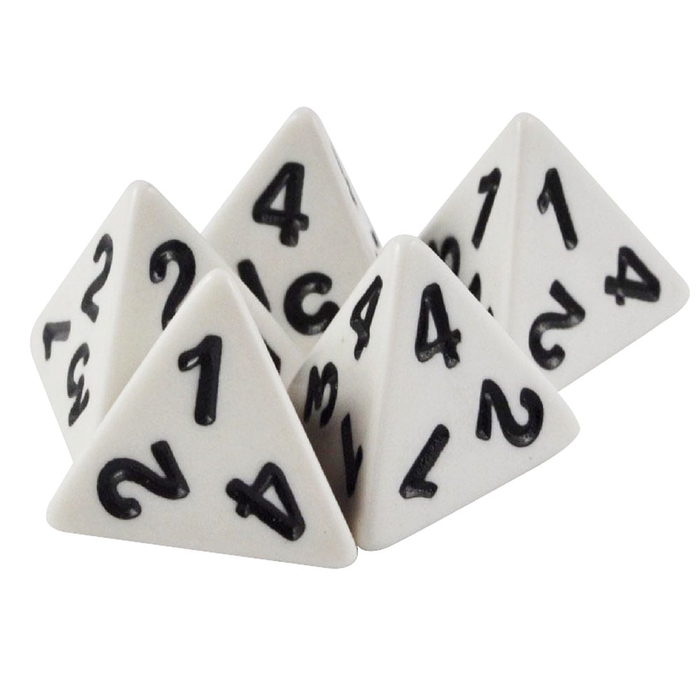 Pack of 5 Double Dice 19mm Transparent Red & White Die Organza Bag 