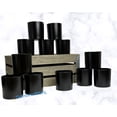 thumbnail image 4 of 9 oz. Monticiano Matte Black Empty Candle Jar candle vessels for DIY candle-making projects (Box of 12) FREE SHIPPING, 4 of 4