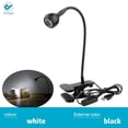 thumbnail image 2 of Deago LED Flexible USB Clip On Light/Book Light/Reading Lamp/Night Light Clip on for Desk, Bed Headboard and Computers, 2 of 10