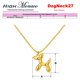 thumbnail image 3 of Collar elegante dije perro doradoVentDepot MXGDQ-002 2 Piezas Dorado, 3 of 3
