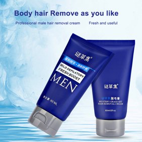 Walfront 60ml Men Body Depilatory Armpit Arm Leg Hair Painless