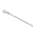 thumbnail image 4 of JewelStop 18K White Gold Polished Finish 1.5mm Paperclip Link Chain with Lobster Clasp - 18", 4 of 5