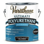 Crystal Clear, Varathane Gloss Water-Based Ultimate Polyurethane- Gallon, 1 Pack