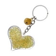 thumbnail image 2 of 3PCS Acrylic Love Key Chain Peach Heart Keyring Keychain Jewelry Gift Shining Bag Pendant Accessory, 2 of 8
