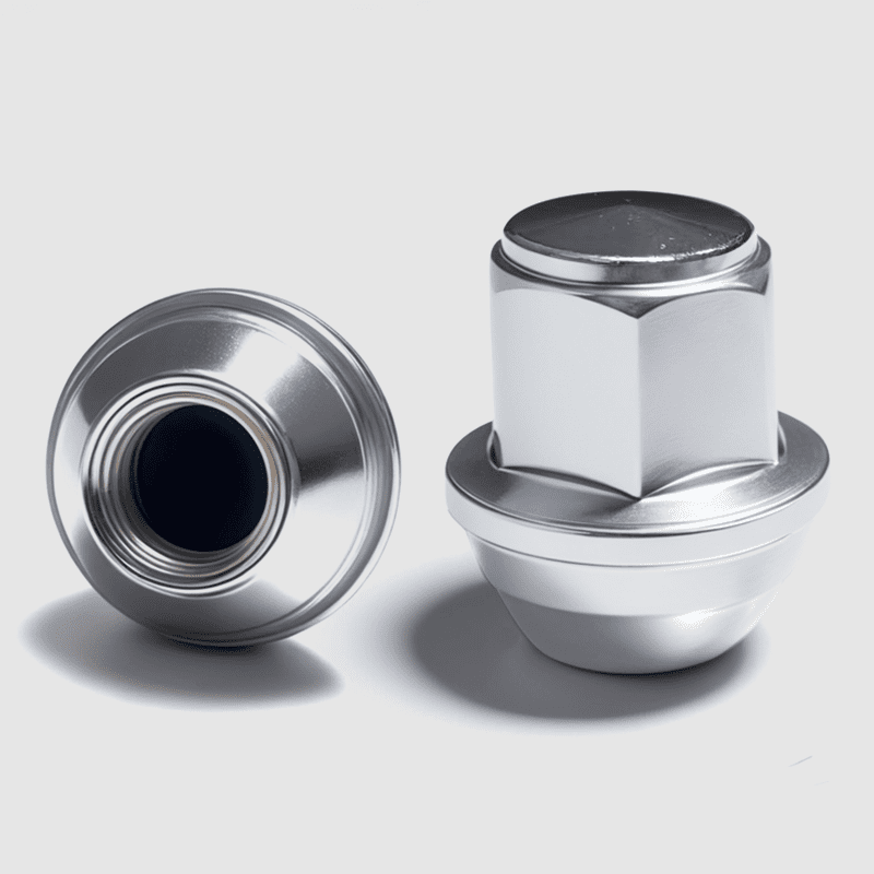 M12x1.5 Lug Nuts, Chrome Closed End Lug Nut Replacement 19mm Hex for Fusione；Focus；Focus；Lincoln mkc；Lincoln mkz Aftermarket Wheel - 20pcs
