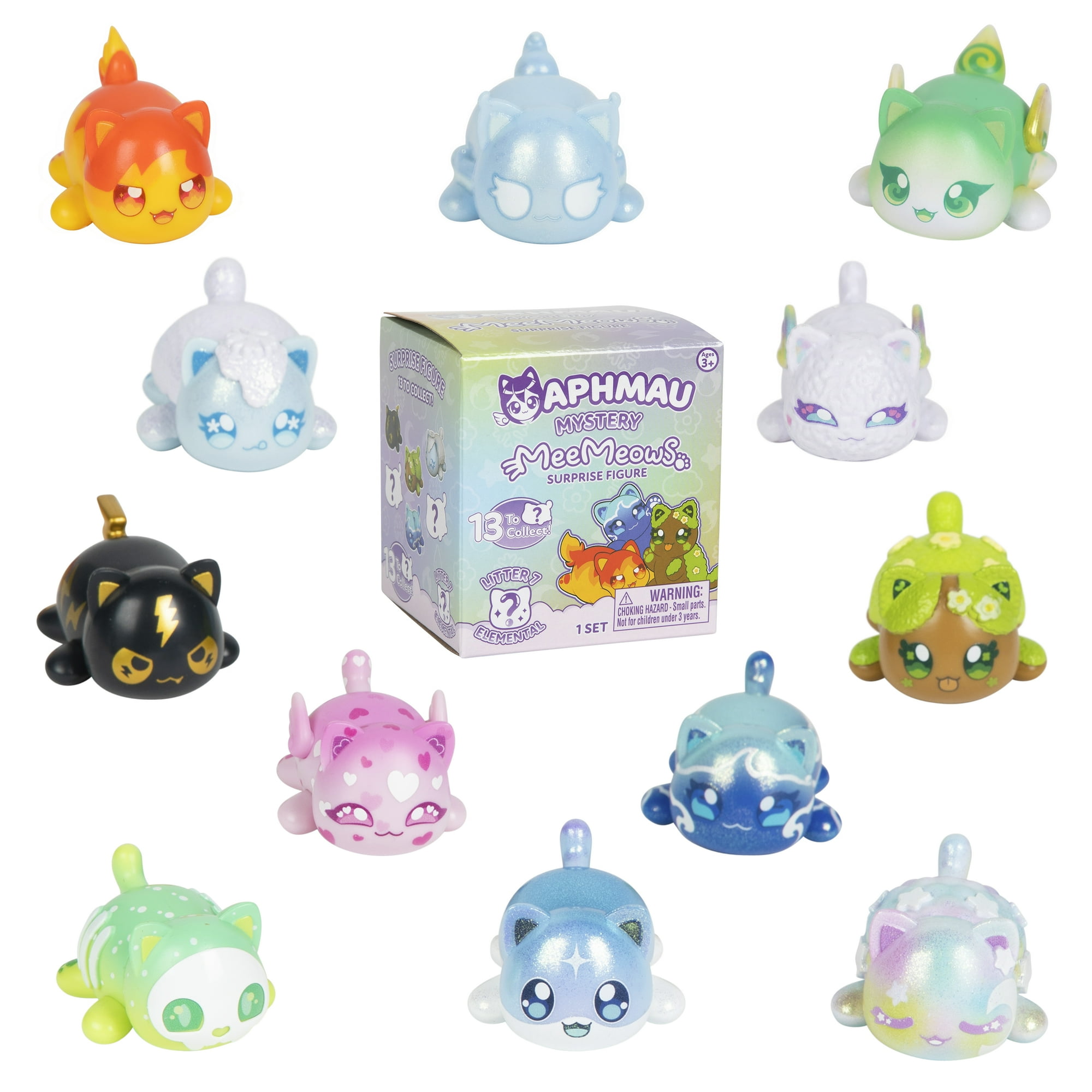 Aphmau Mystery MeeMeow Figures - Series 7 Elemental Ages 5+
