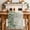 Beige Green, variant on Brown Leaves Table Runner - 72 Inch Long Summer Botanical Cotton and Linen Blended Dress Scarves Farmhouse Table Runner for Kitchen Dining, Coffee Table, 13" x 72"