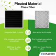 thumbnail image 4 of 2025 New X7935 MERV 16 Air Filter Bundle,Carbon Clean Healthy Climate,Replacement Filter Media for HCC14-23 Lennox & Honeywell FC100A1011/FC200E1011,, 4 of 7