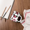 thumbnail image 4 of Yiaed Rose Flowers Print Ceramics Coffee,Large Handle Design,Extra Large Tea and Coffee Cup for Office and Home Mugs, 4 of 6