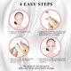 thumbnail image 3 of Varita masajeadora de ojos - Masajeador facial recargable - Masajeador de ojos para círculos oscuros, bolsas para los ojos, bolsas para los ojos JAMW Sencillez, 3 of 5