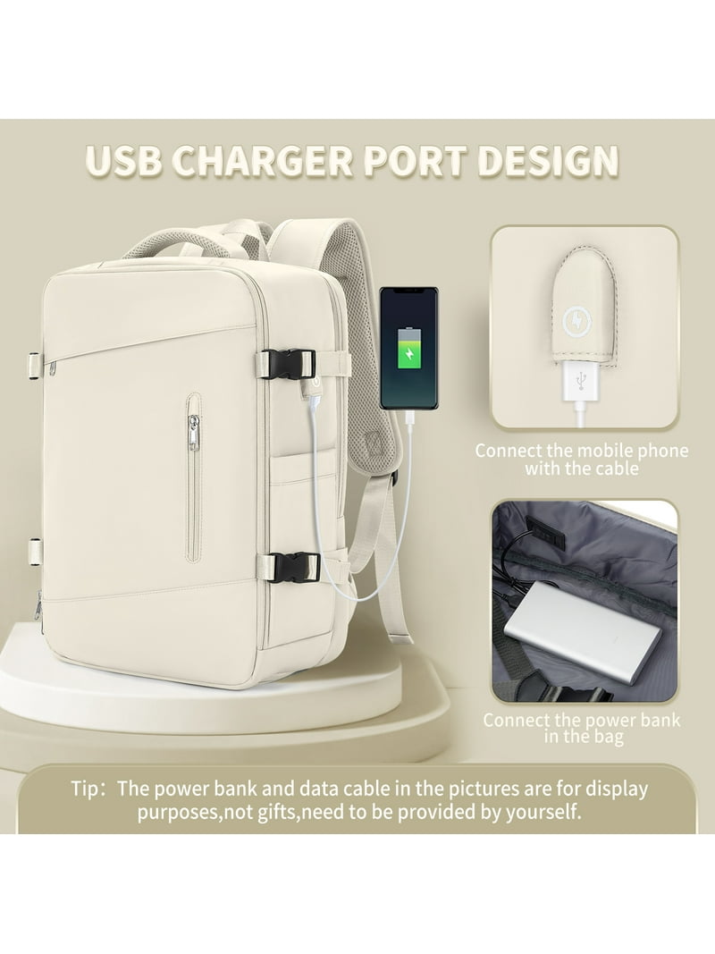 Large Travel Backpack for Women Men, Carry on Flight  display picture 2