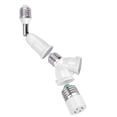 thumbnail image 4 of E26/E27 Standard Medium Light Socket Extender & Adjuster w/Vertical 90Â° Horizontal 360Â°, 100V - 250V, Max 150W 4.5 Inch Extension (Pair), 4 of 4