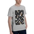thumbnail image 2 of Bingfone Honey Bees At Night Men'S Loose Fit Short-Sleeve Pocket T-Shirt, 2 of 7