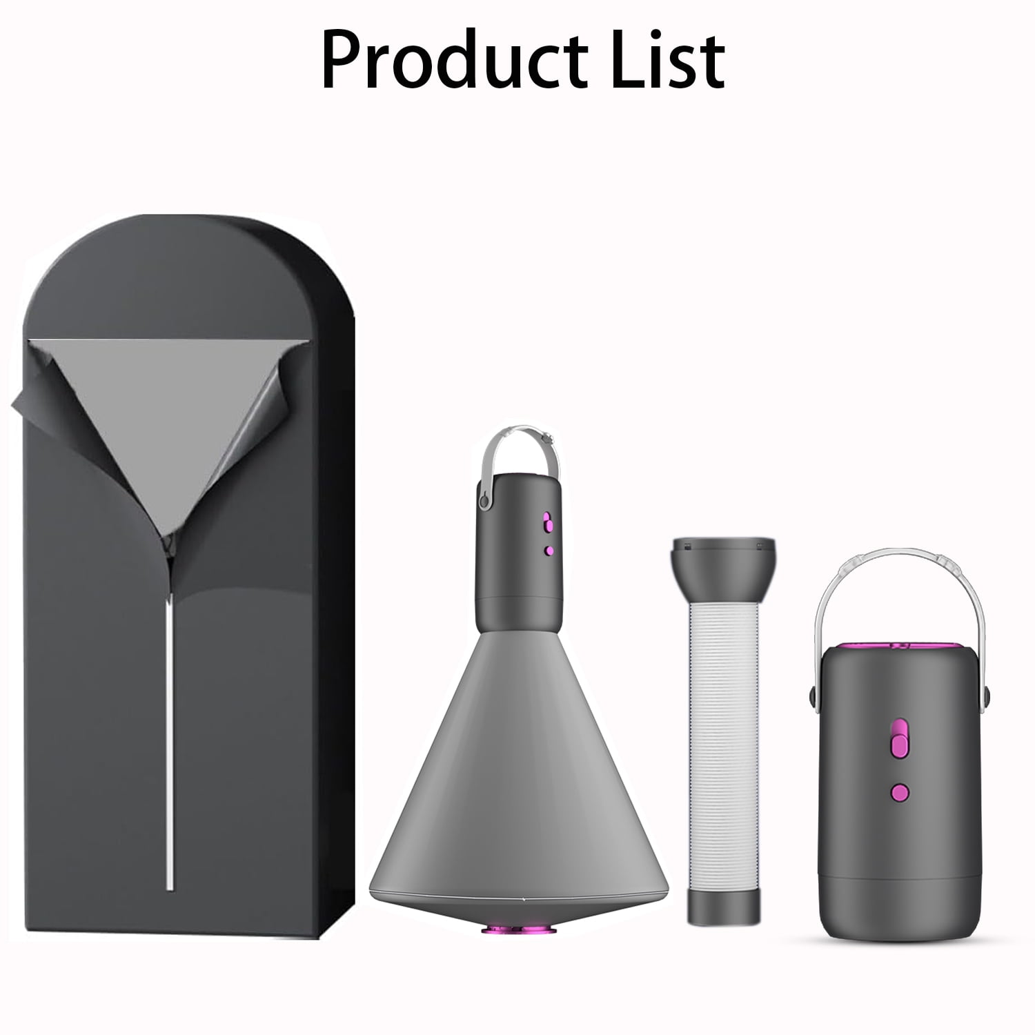 Prociv Portable Clothes Dryer, Portable Dryers for Apartment, RV, Travel, Dryer Machine Compact Dryer Machine for Small Clothes, Underwear, Baby Clothes, Hanging Dryer Machine with Timer Function