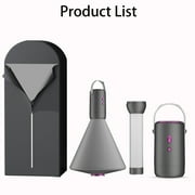 Prociv Portable Clothes Dryer, Portable Dryers for Apartment, RV, Travel, Dryer Machine Compact Dryer Machine for Small Clothes, Underwear, Baby Clothes, Hanging Dryer Machine with Timer Function